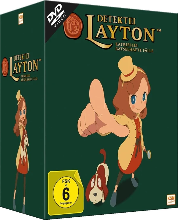 Detektei Layton: Katrielles rätselhafte Fälle - Vol.1/5 [DVD]