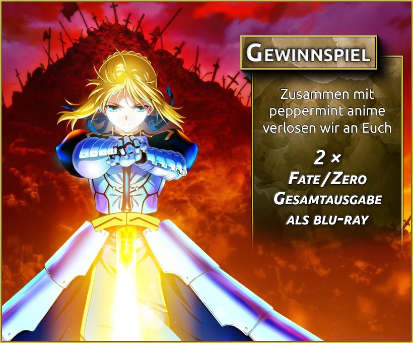 Gewinnspiel: „Fate/Zero“ Gesamtausgabe auf Blu-ray – UPDATE – aniSearch.de